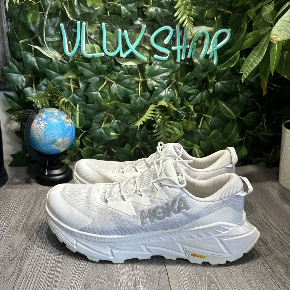 New Hoka One One Skyline Float X Triple White Sne… - image 4